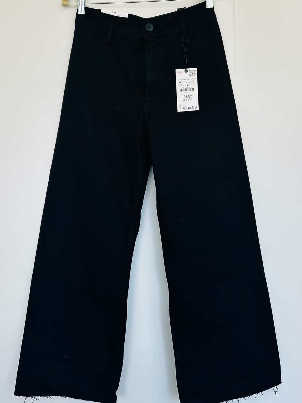 Zara Women's Black Bootcut Jeans